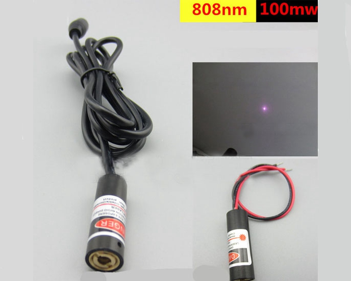(image for) 808nm 100mw Infrared Laser Module - Click Image to Close
